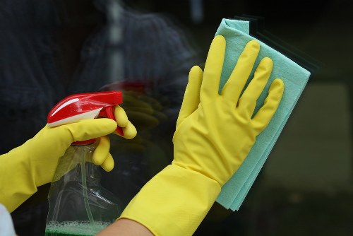 Domestic cleaning service in a Knightsbridge apartment living room
