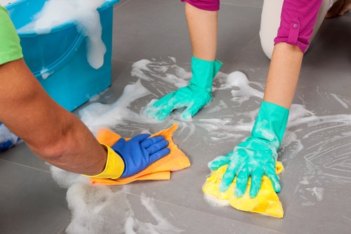 Weekly cleaning for a Knightsbridge townhouse living room