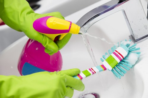 Cleaning a period townhouse property in Knightsbridge