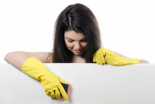 Detailed post-construction cleaning for a Knightsbridge apartment